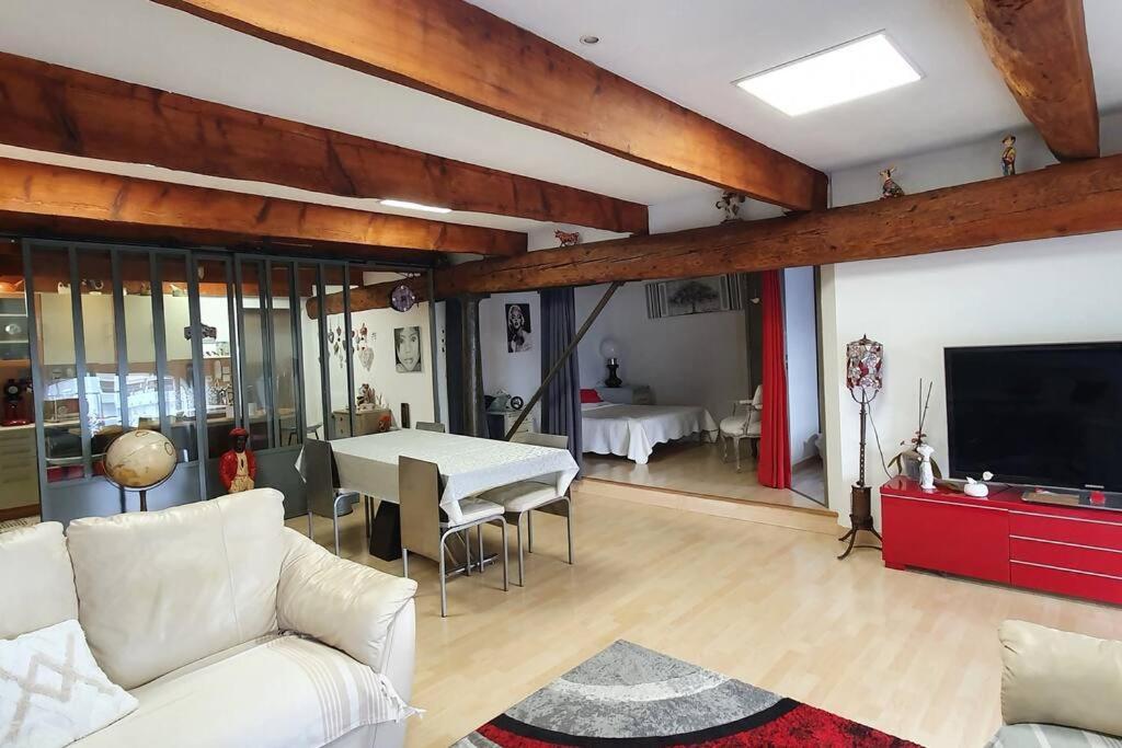 セットLe Loft Du 31 Deco Charme Cosy Centre Garage Prive Climatisationアパートメント エクステリア 写真