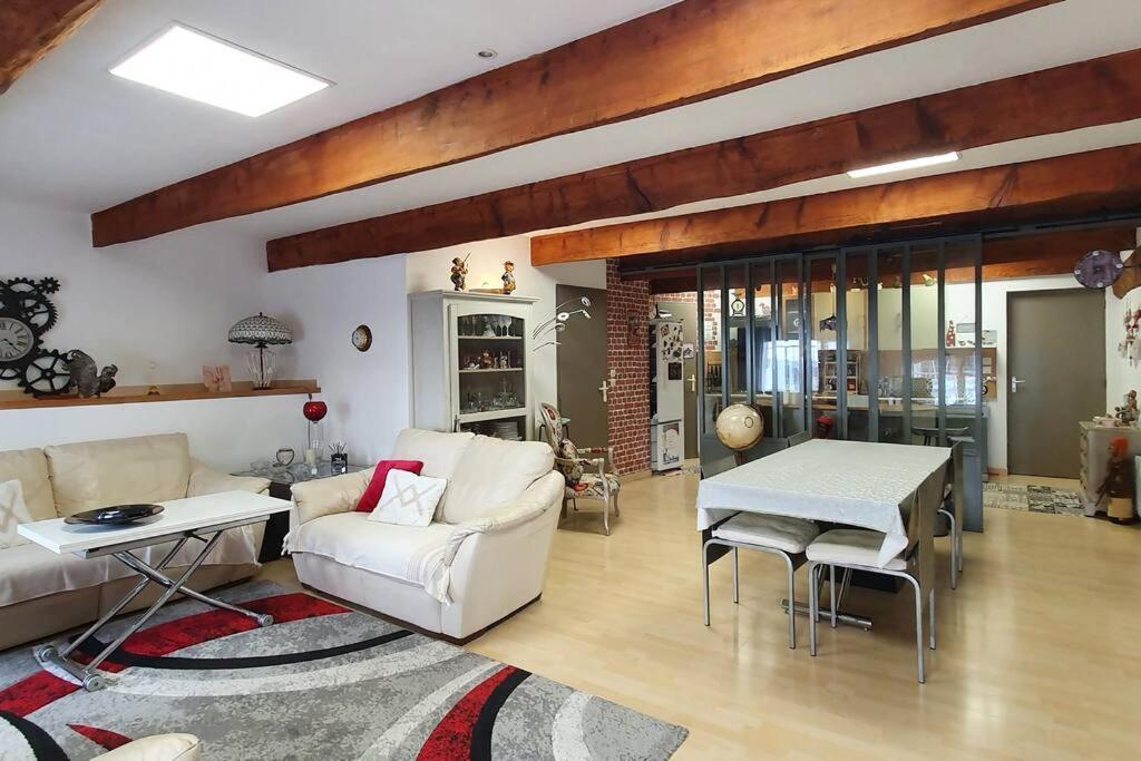 セットLe Loft Du 31 Deco Charme Cosy Centre Garage Prive Climatisationアパートメント エクステリア 写真
